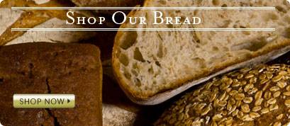 Freshly baked mill loaves in the Housatonic case
